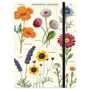 Cavallini & Co. Large Notebook - Wildflowers