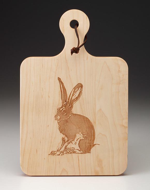 Laura Zindel Cutting Board - Hare