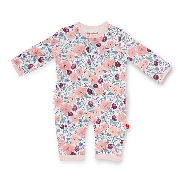 Organic Cotton Magnetic Coverall - Mayfair
