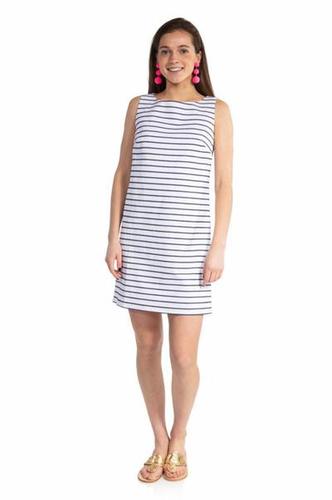 Stretch Cotton Sleeveless Dress by Sail to Sable