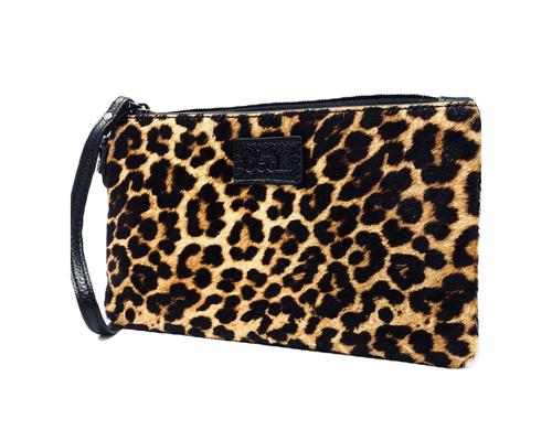 Wild Child Lepard Wristlet by Beck Bags