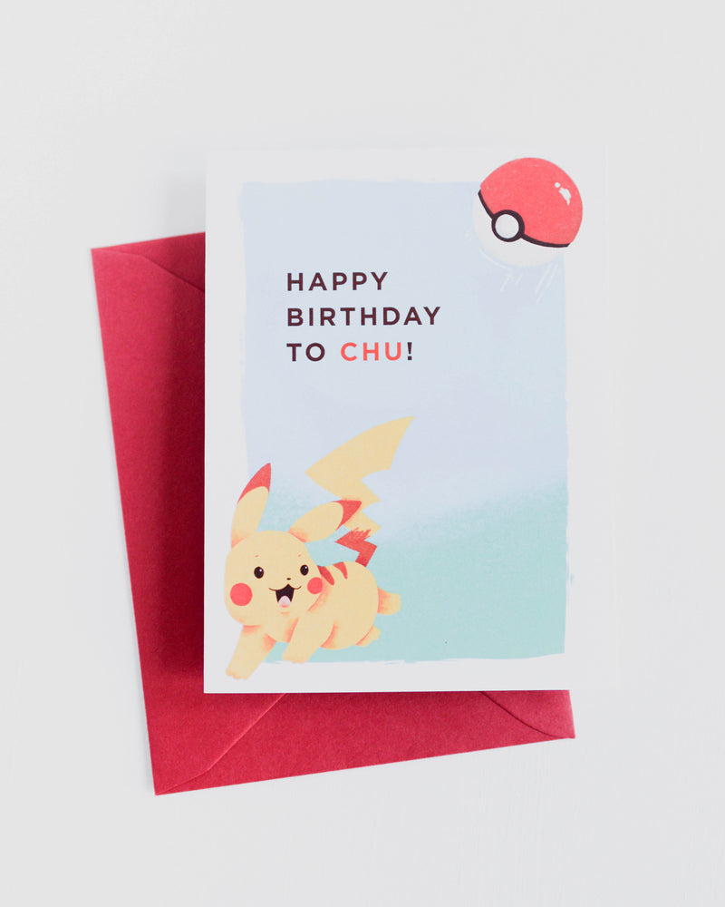 RPS | Pikachu Pokemon Birthday