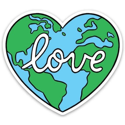 Love Earth Sticker