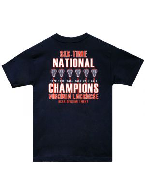 2019 Lacrosse National Champions Navy T-Shirt