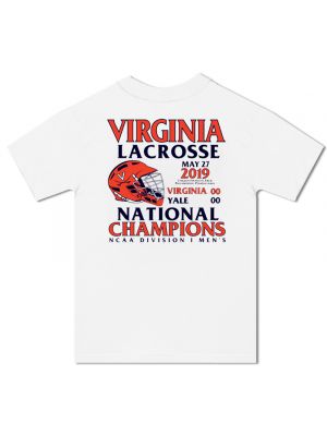 2019 Lacrosse National Champions White T-Shirt