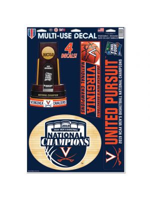 2019 National Champions Decal Sheet