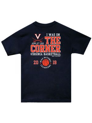 2019 National Champions Navy Corner T-Shirt