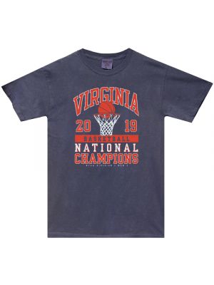 2019 National Champions Navy Garment Dye T-Shirt