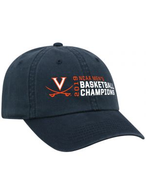 2019 National Champions Navy Offset Adjustable Hat