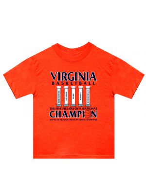 2019 National Champions Orange Youth T-Shirt