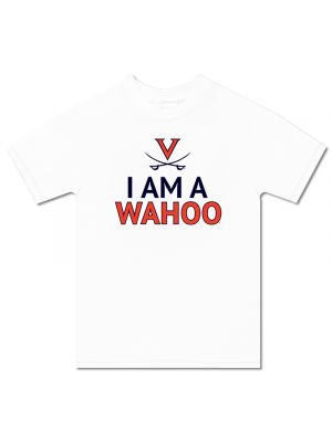 2019 National Champions White I Am a Wahoo T-Shirt