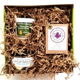 Local Tea & Honey Gift Box