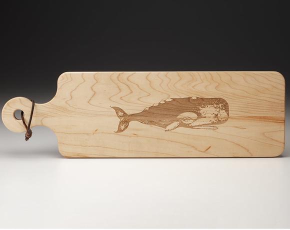 Laura Zindel Cutting Board - Whale