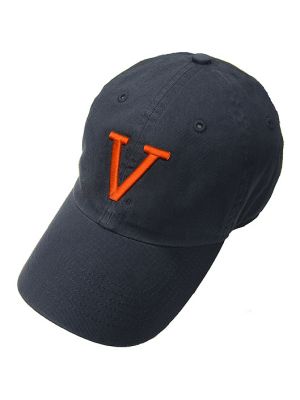 47 Brand Franchise Vintage Navy Washed Block V Fitted Hat