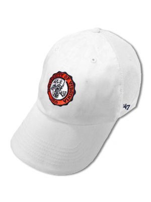 47 Brand Washed White Seal Adjustable Hat