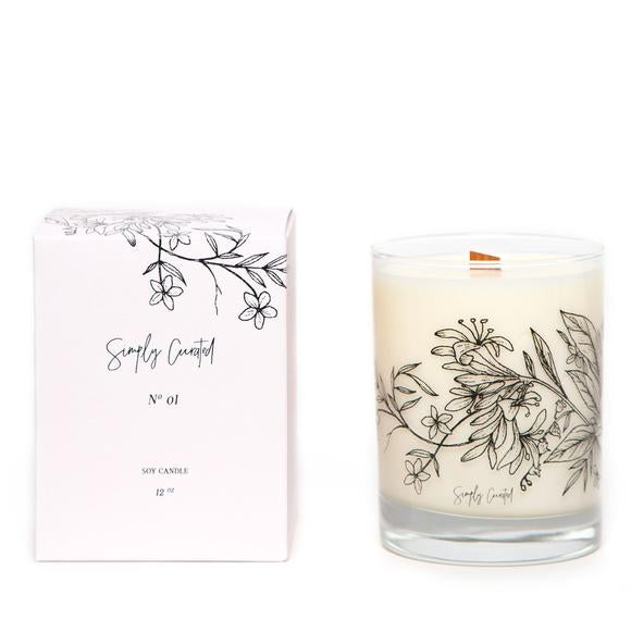 Simply Curated Botanical Candle - No.1