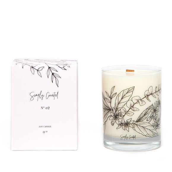 Simply Curated Botanical Candle - No. 02