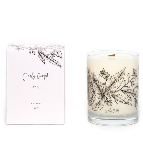 Simply Curated  Botanical Candle - No. 3