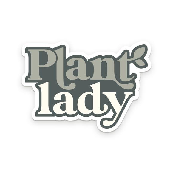 Ruff House Print Shop Sticker - Plant Lady