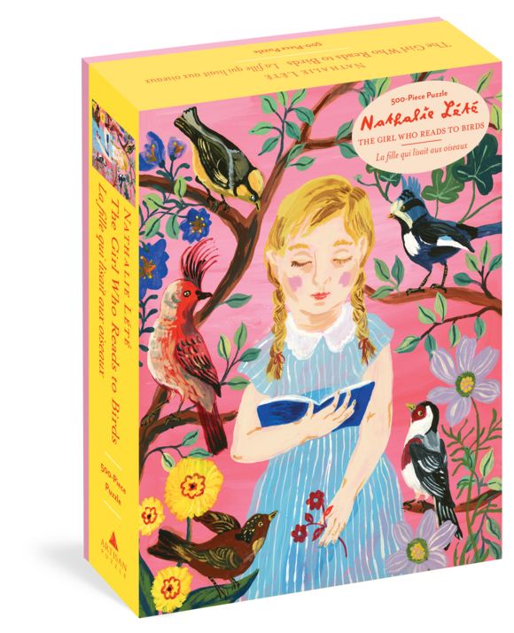 The Girl Who Reads to Birds-By Nathalie Lété Artisan Puzzle