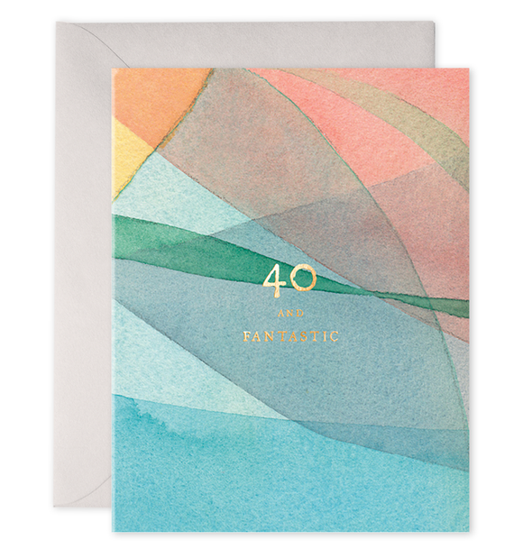 E. Frances Card - 40 Birthday