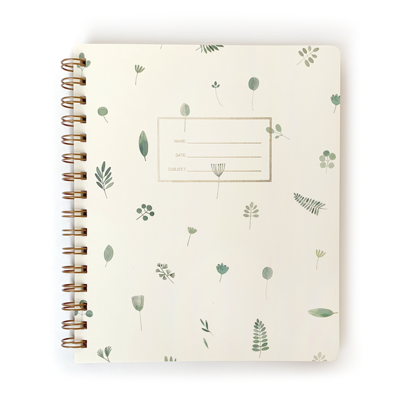 E. Frances Notebook - Botanical