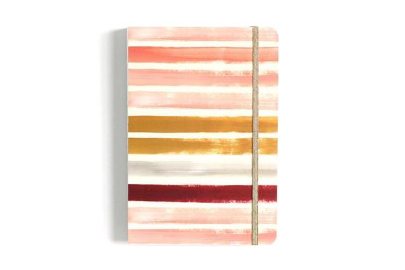 1canoe2 Notebook - Sunset Stripe