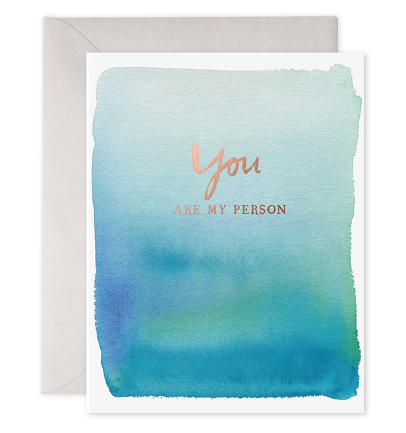 E. Frances Card - You Are My Person