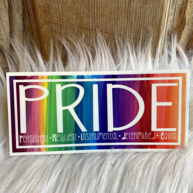 Pride Rainbow Decal