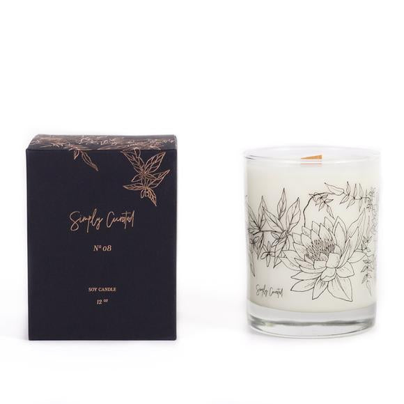 Simply Curated Botanical Candle - No.8