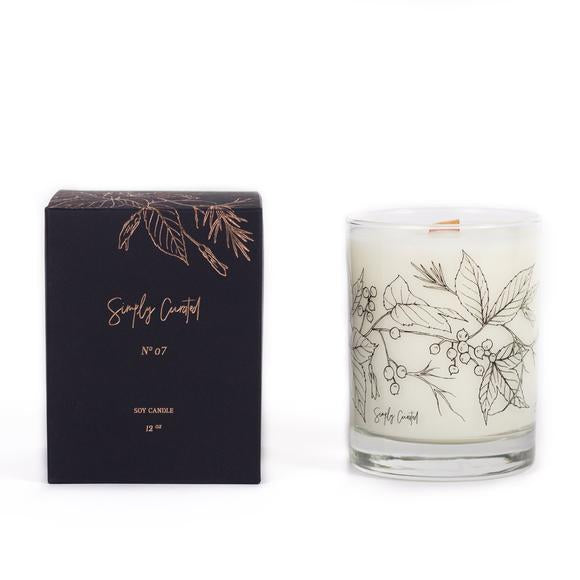 Simply Curated Botanical Candle - No.7