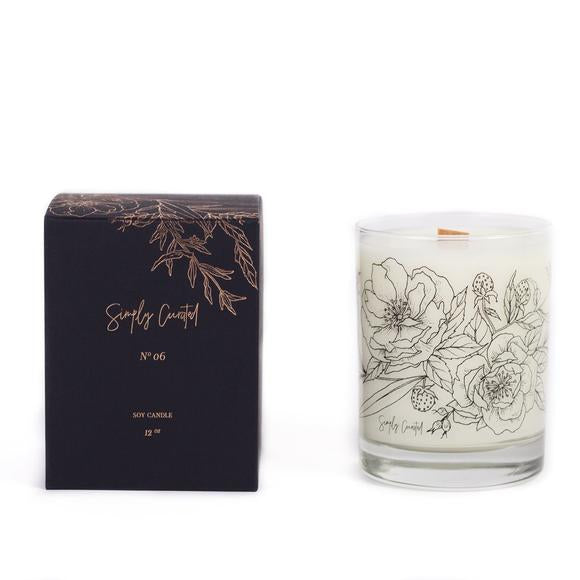 Simply Curated Botanical Candle - No. 6