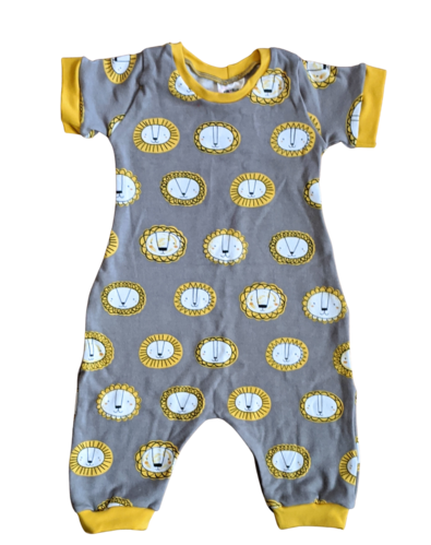 2T - Oliver Romper - Lions (Ready to Ship)