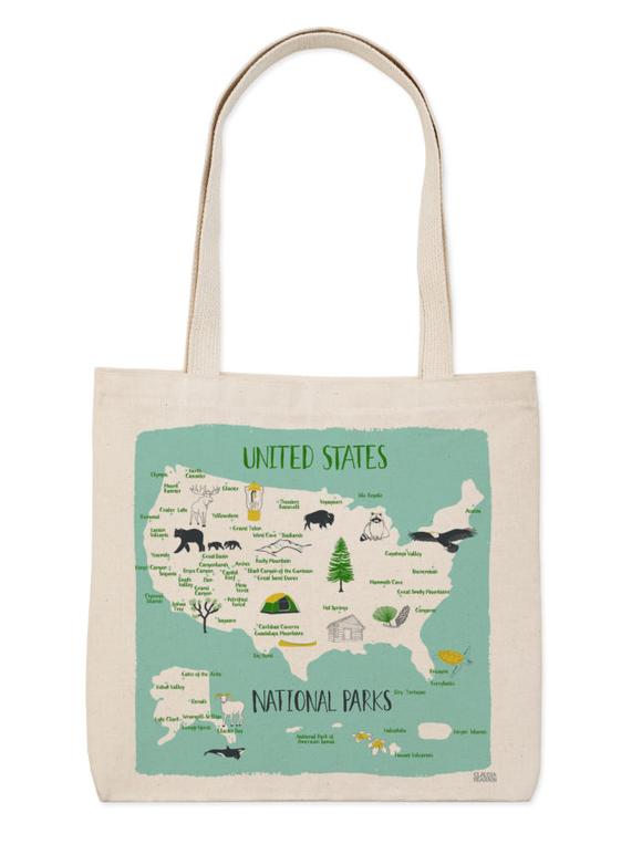 Claudia Pearson Everyday Tote - National Parks