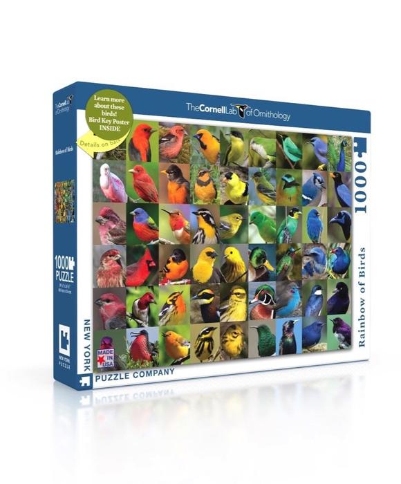 New York Puzzle Co. - Rainbow of Birds