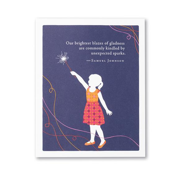 Compendium Card - Our Brightest Blazes of Gladness