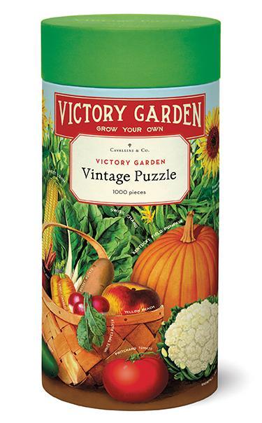 Cavallini & Co. 1000 Piece Vintage Puzzle - Victory Garden