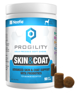 Progility Skin & Coat With Probiotics – 90 Soft Chews