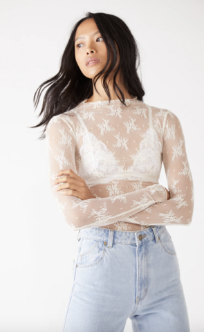 Free People 'Lady Lux' Layering Top