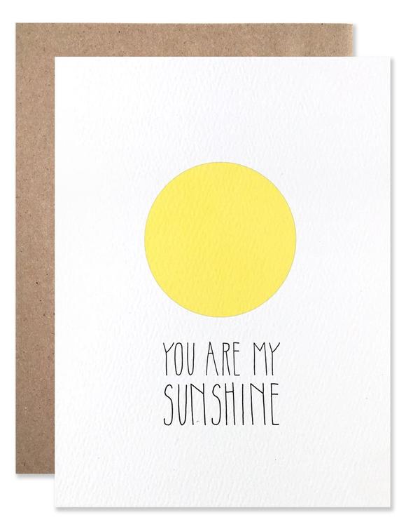 Hartland Card - You are My Sunshine