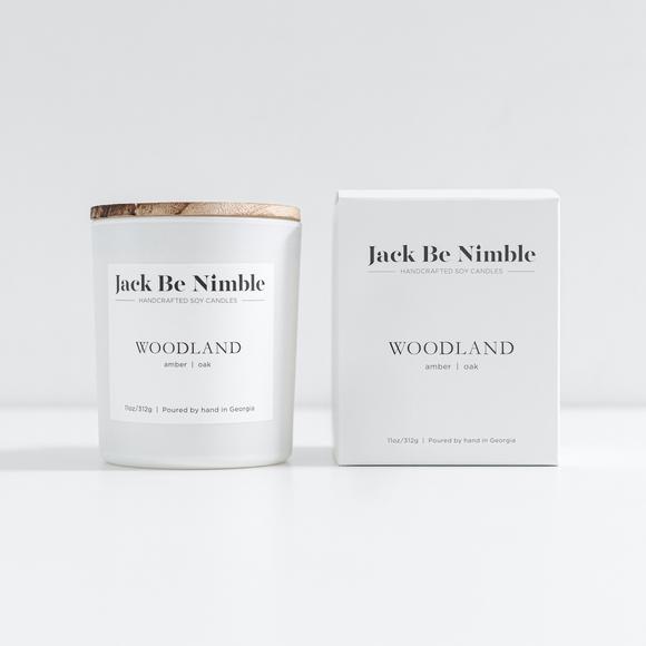 Jack Be Nimble 11oz Soy Candle - Woodland