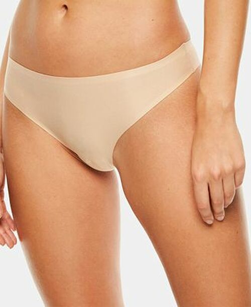 Soft-Stretch Seamless Thong O/S (S-XL) Ultra Nude
