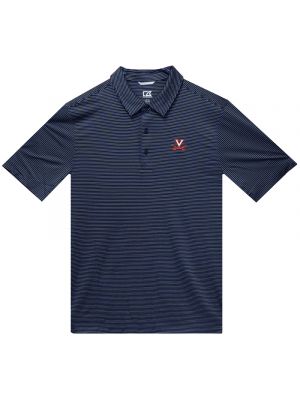 Cutter & Buck Navy Forge Stripe Polo