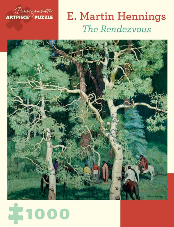E. Martin Hennings 1000 Piece Puzzle - The Rendezvous