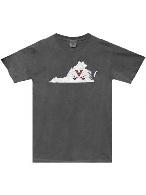 Garment Dyed Gray State T-Shirt