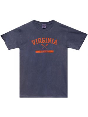 Garment Dyed Navy Virginia Lacrosse