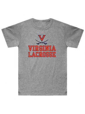 Gray Lacrosse T-Shirt