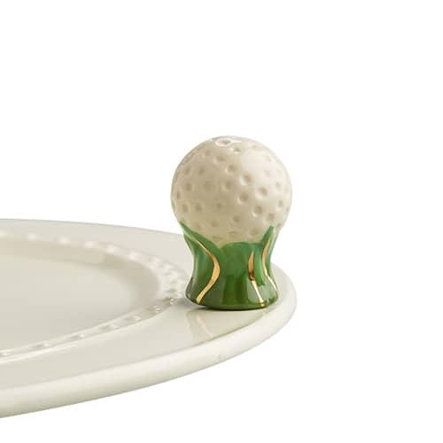 Hole in one Golf Ball mini accessory by Nora Fleming