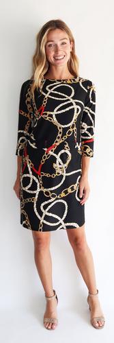 Sabine Dress in Ribbons and Chains by Jude Connally
