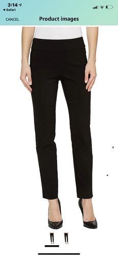 Black Suede Pant by Krazy Larry
